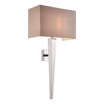 Endon 56706 - Wandlamp MORETO 1xE14/7W/230V glanzend chroom/grijs