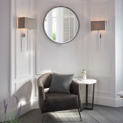 Endon 56706 - Wandlamp MORETO 1xE14/7W/230V glanzend chroom/grijs