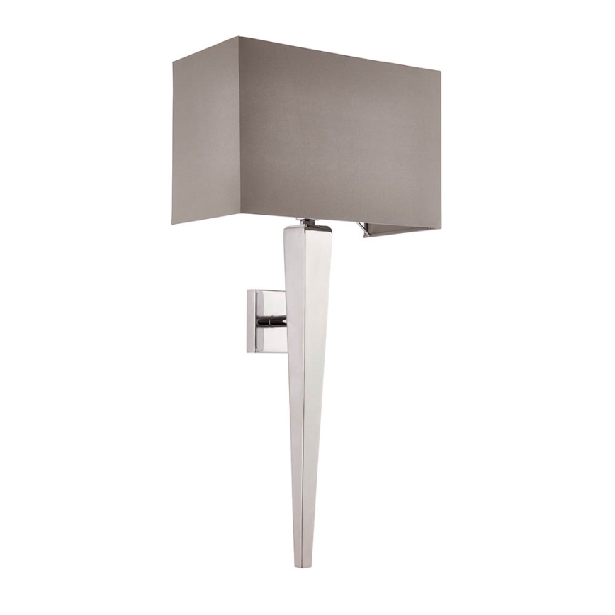 Endon 56706 - Wandlamp MORETO 1xE14/7W/230V glanzend chroom/grijs