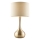 Endon 61191 - Dimbare tafellamp PICCADILLY 1xE14/40W/230V messing/beige
