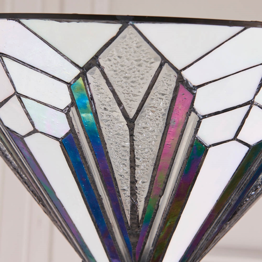 Endon 63933 - Vloerlamp Tiffany ASTORIA 1xE27/60W/230V Ø 40 cm