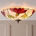 Endon 63960 - Plafondlamp Tiffany BOTANICA 2xE27/60W/230V Ø 45 cm