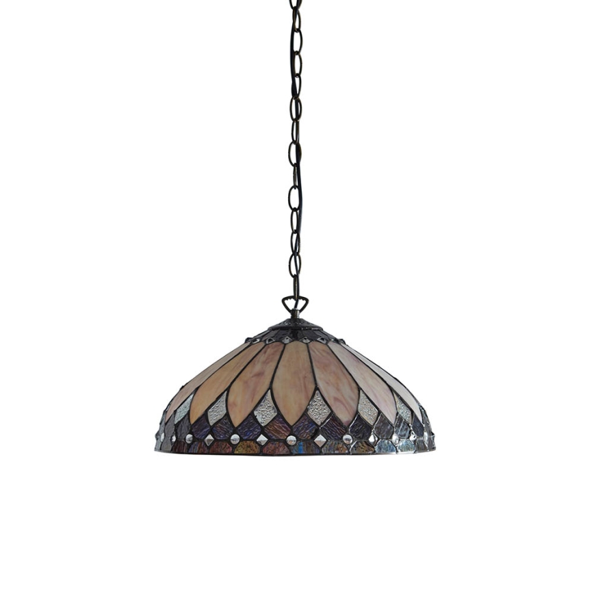 Endon 63977 - Hanglamp aan een ketting BROOKLYN 1xE27/60W/230V diameter 40 cm