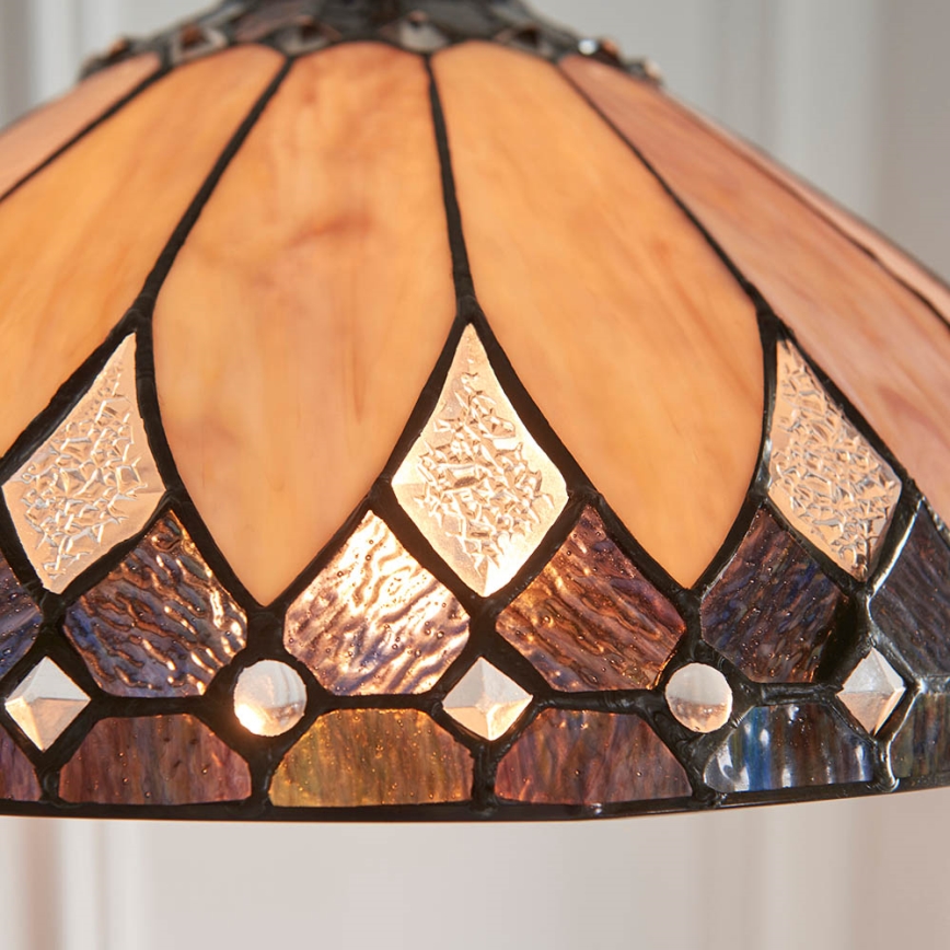 Endon 63977 - Hanglamp aan een ketting BROOKLYN 1xE27/60W/230V diameter 40 cm