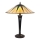 Endon 64045 - Tafellamp DARK STAR 2xE27/60W/230V diameter 49 cm