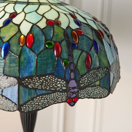 Endon 64069 - Staande Lamp LIBELLE 2xE27/60W/230V diameter 50 cm