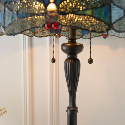 Endon 64069 - Staande Lamp LIBELLE 2xE27/60W/230V diameter 50 cm
