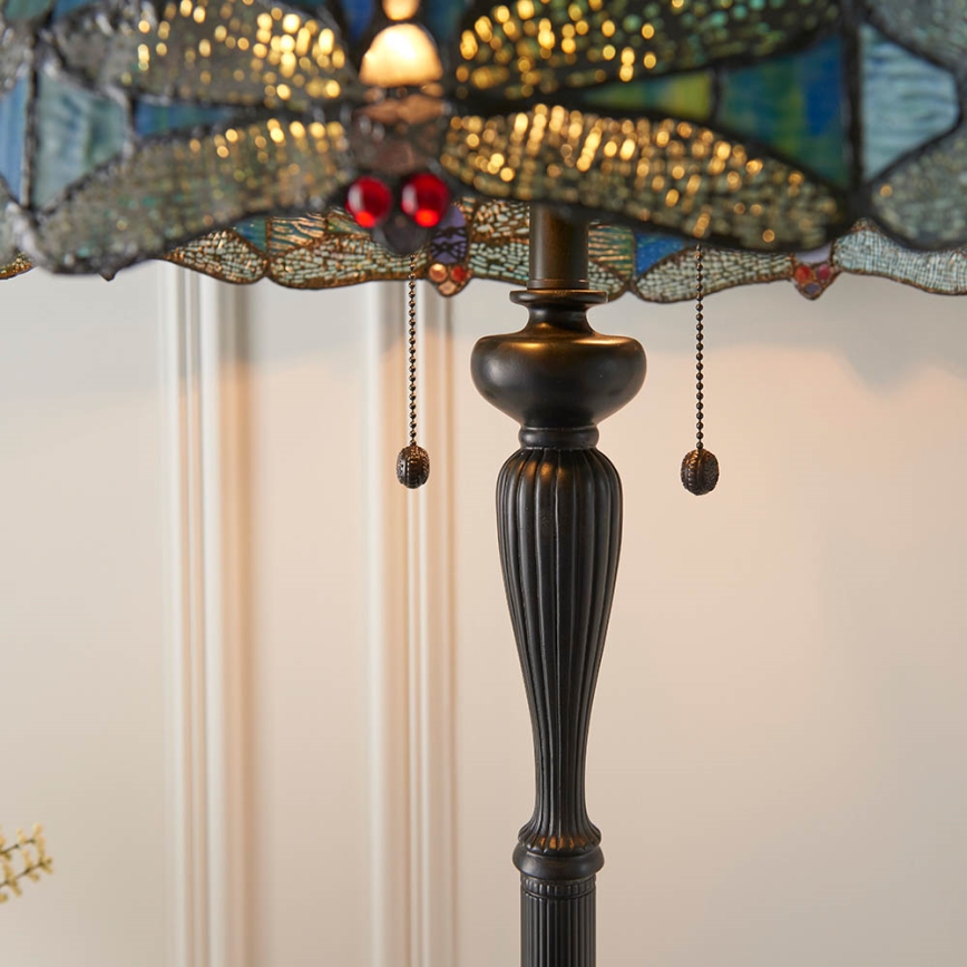 Endon 64069 - Staande Lamp LIBELLE 2xE27/60W/230V diameter 50 cm