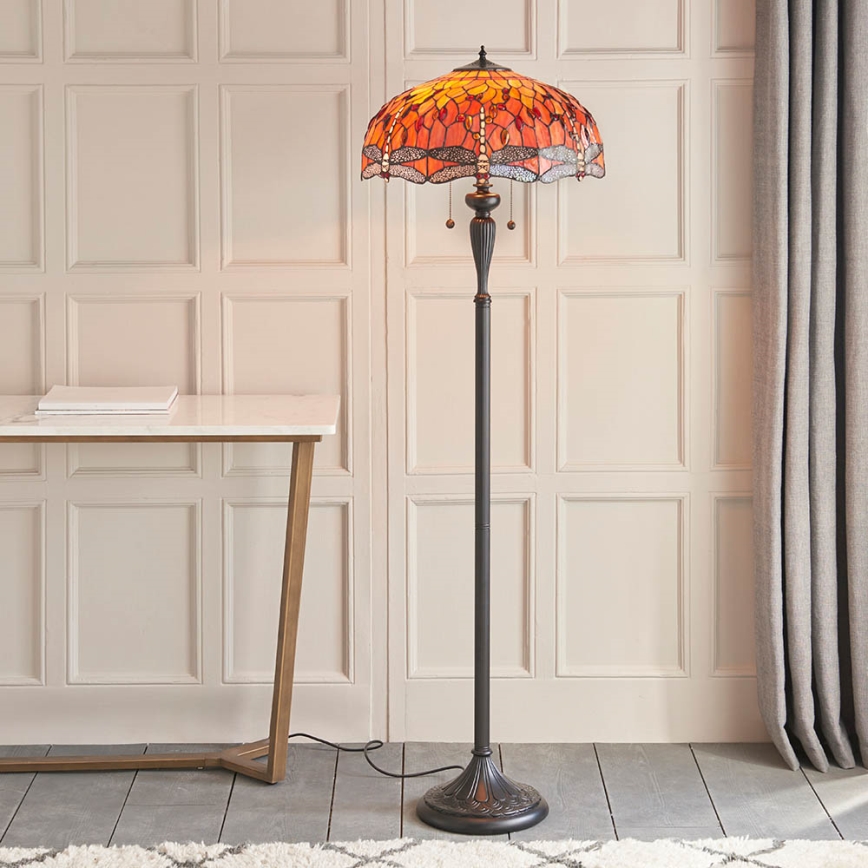 Endon 64070 - Staande Lamp LIBELLE 2xE27/60W/230V diameter 50 cm