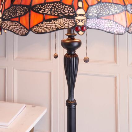 Endon 64070 - Staande Lamp LIBELLE 2xE27/60W/230V diameter 50 cm