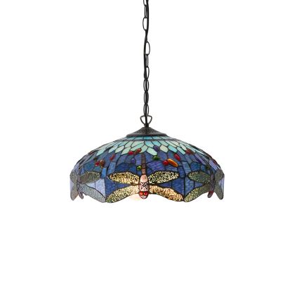 Endon 64080 - Kroonluchter aan ketting DRAGONFLY 3xE27/60W/230V Ø 41 cm