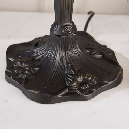 Endon 64086 - Tafellamp Tiffany DRAGONFLY 2xE27/60W/230V Ø 30 cm