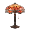 Endon 64093 - Tafellamp DRAGONFLY 2xE27/60W/230V Ø 41 cm
