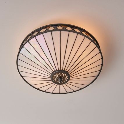 Endon 64145 - Plafondlamp FARGO 2xE27/60W/230V diameter 41,5 cm
