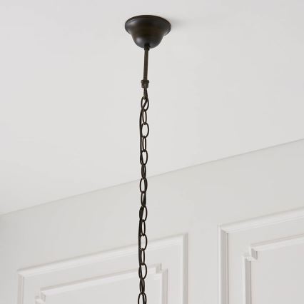 Endon 64176 - Hanglamp aan ketting Tiffany HUTCHINSON 1xE27/60W/230V Ø 40 cm