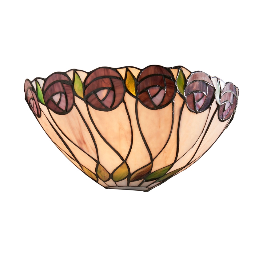 Endon 64178 - Wandlamp Tiffany HUTCHINSON 1xE14/40W/230V
