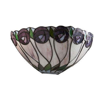 Endon 64178 - Wandlamp Tiffany HUTCHINSON 1xE14/40W/230V