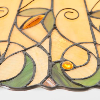 Endon 64194 - Tiffany-hanglamp aan ketting JAMELIA 3xE27/60W/230V Ø 50 cm