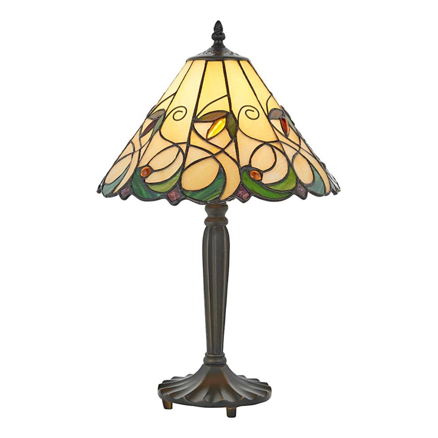 Endon 64195 - Tafellamp JAMELIA 1xE27/60W/230V Ø 31 cm
