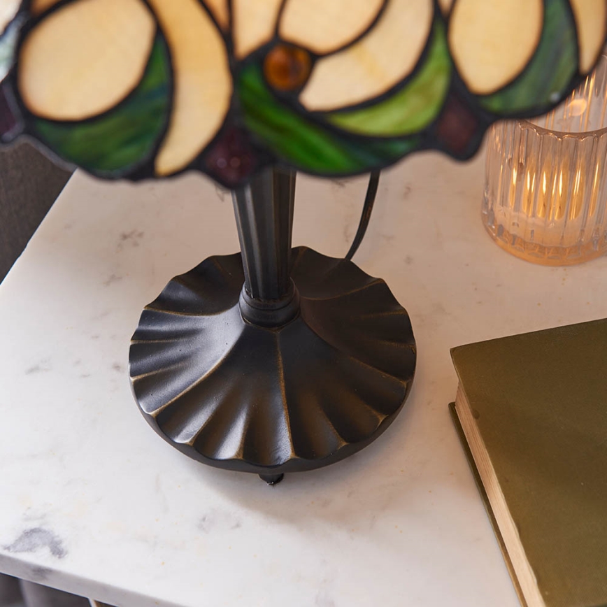 Endon 64195 - Tafellamp Tiffany JAMELIA 1xE27/60W/230V Ø 31 cm