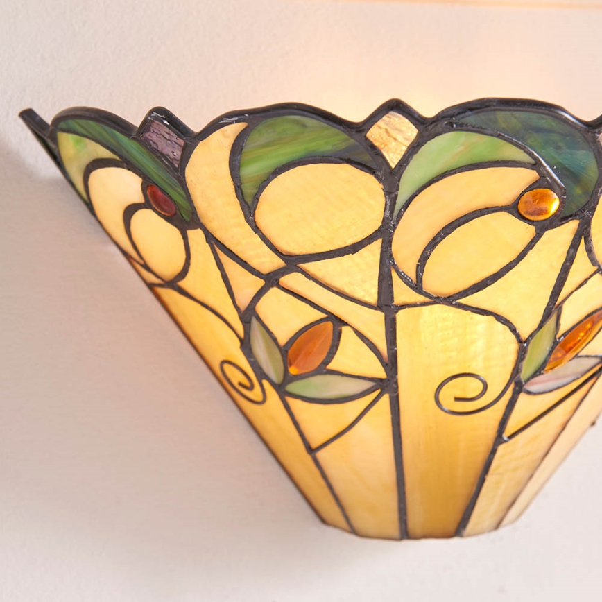 Endon 64198 - Tiffany wandlamp JAMELIA 1xE14/40W/230V