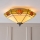 Endon 64284 - Plafondlamp Tiffany NEVADA 2xE27/60W/230V Ø 40 cm