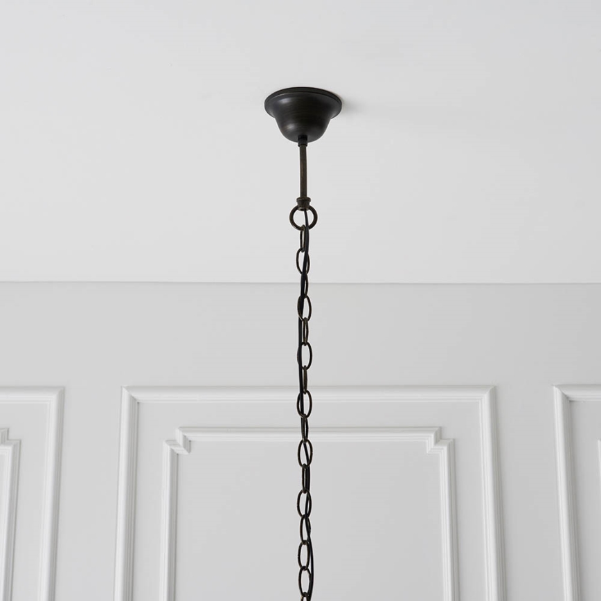 Endon 64285 - Hanglamp aan een ketting NEVADA 1xE27/60W/230V diameter 35 cm