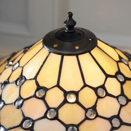 Endon 64301 - Tafellamp PEARL 1xE27/60W/230V diameter 37 cm