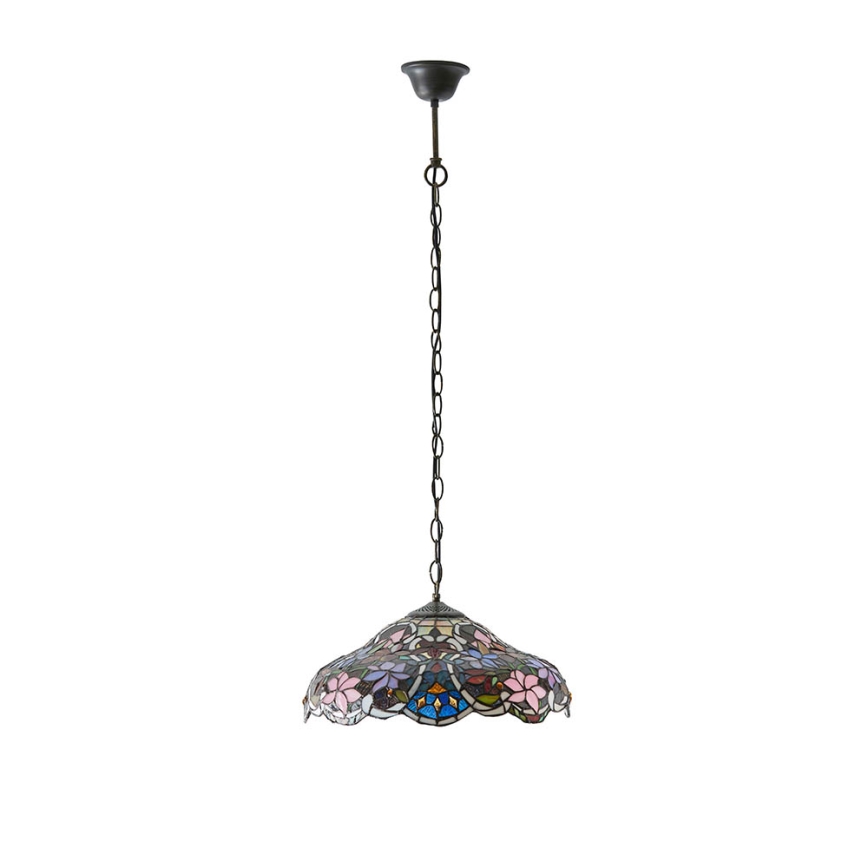 Endon 64325 - Kroonluchter aan ketting SULLIVAN 1xE27/60W/230V Ø 40 cm