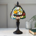 Endon 64331 - Tafellamp Tiffany SYLVETTE 1xE14/40W/230V Ø 15 cm