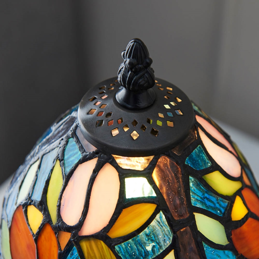 Endon 64331 - Tafellamp Tiffany SYLVETTE 1xE14/40W/230V Ø 15 cm