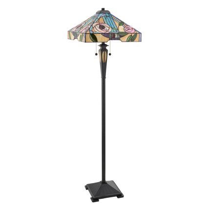 Endon 64383 - Vloerlamp WILLIOW 2xE27/60W/230V Ø 42,5 cm