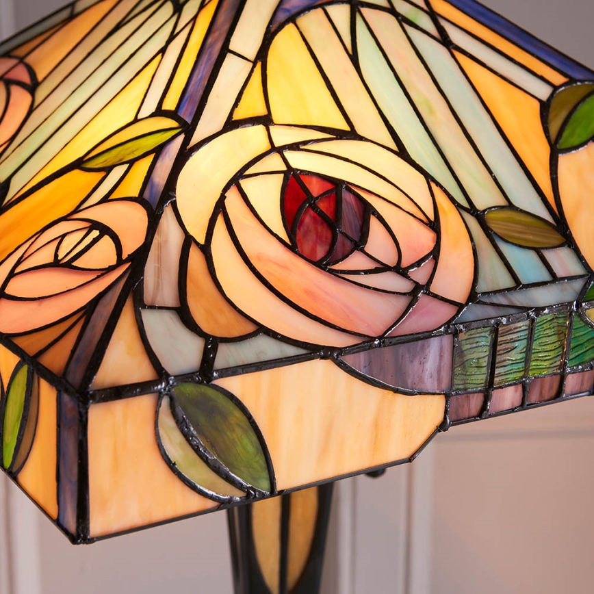 Endon 64383 - Vloerlamp WILLIOW 2xE27/60W/230V Ø 42,5 cm