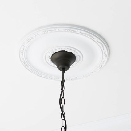 Endon 64385 - Tiffany-hanglamp aan ketting WILLOW 1xE27/60W/230V Ø 35 cm