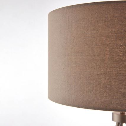 Endon 66986 - Tafellamp TRI 1xE27/40W/230V messing/beige