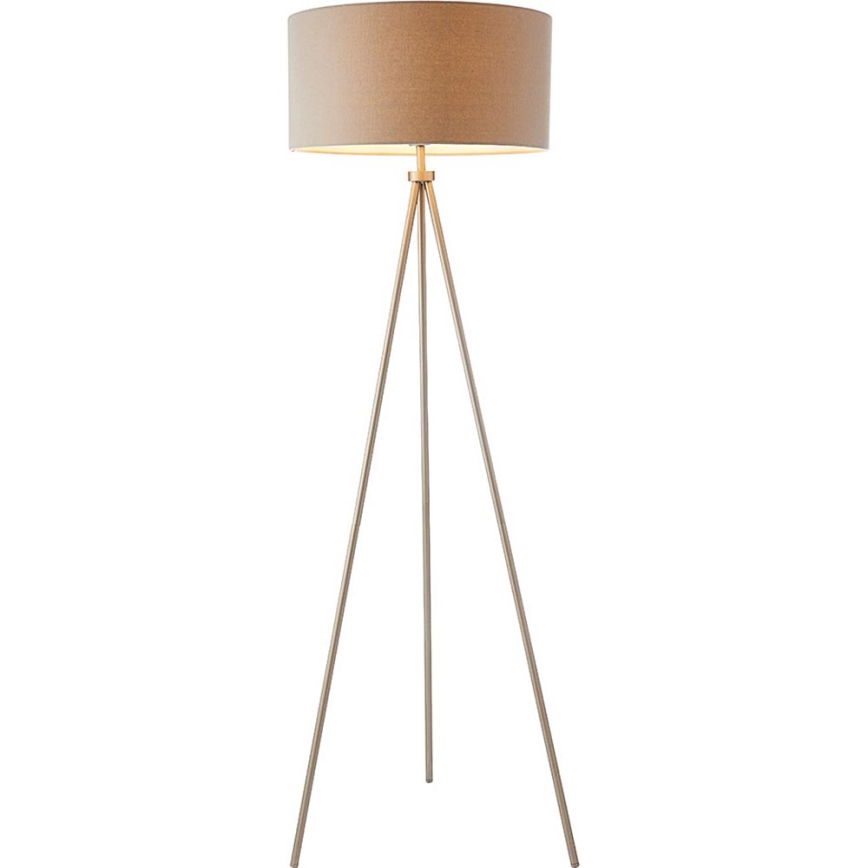 Endon 66987 - Vloerlamp TRI 1xE27/60W/230V beige
