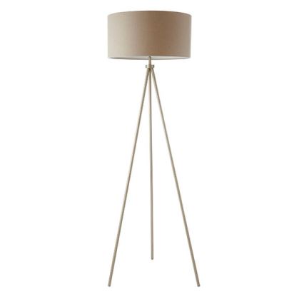 Endon 66987 - Vloerlamp TRI 1xE27/60W/230V beige
