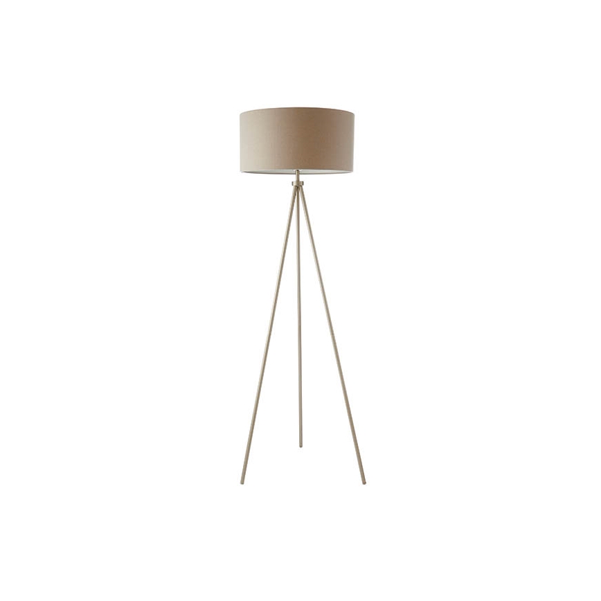 Endon 66987 - Vloerlamp TRI 1xE27/60W/230V beige