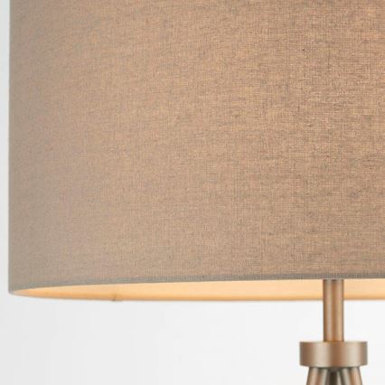Endon 66987 - Vloerlamp TRI 1xE27/60W/230V beige