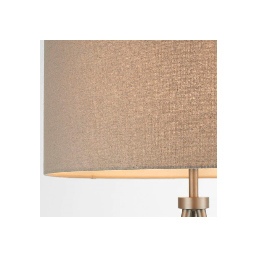 Endon 66987 - Vloerlamp TRI 1xE27/60W/230V beige