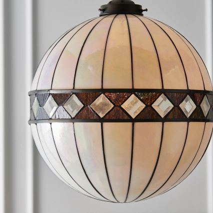 Endon 67045 - Hanglamp aan een ketting FARGO 1xE27/60W/230V diameter 40 cm