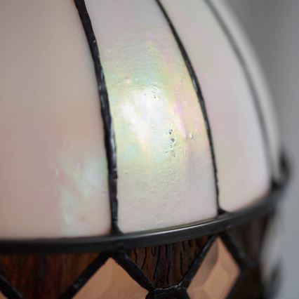 Endon 67045 - Kroonluchter met ketting Tiffany FARGO 1xE27/60W/230V Ø 40 cm