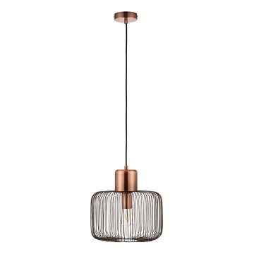 Endon 68986 - Hanglamp aan kabel NICOLA 1xE27/40W/230V koperen