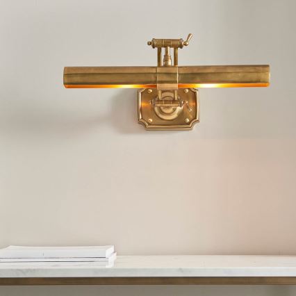 Endon 69833 - Schilderijlamp WINCHESTER 2xE14/6W/230V 51 cm messing