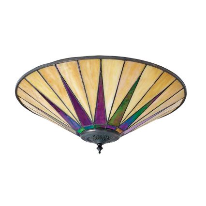 Endon 70240 - Plafondlamp DARK STAR 2xE27/40W/230V diameter 49 cm