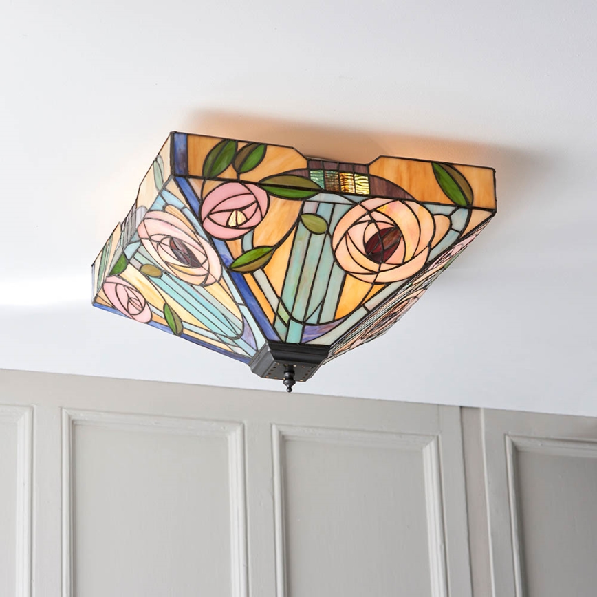 Endon 70698 - Plafondlamp WILLOW 2xE27/60W/230V