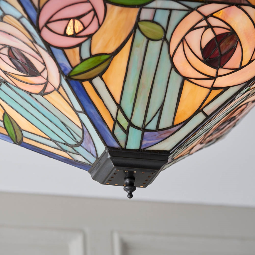 Endon 70698 - Plafondlamp WILLOW 2xE27/60W/230V