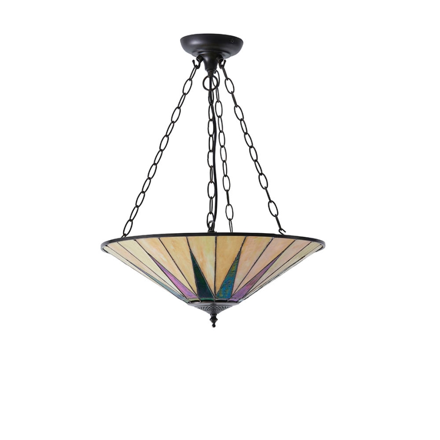 Endon 70754 - Hanglamp aan een ketting DARK STAR 3xE27/60W/230V diameter 49 cm