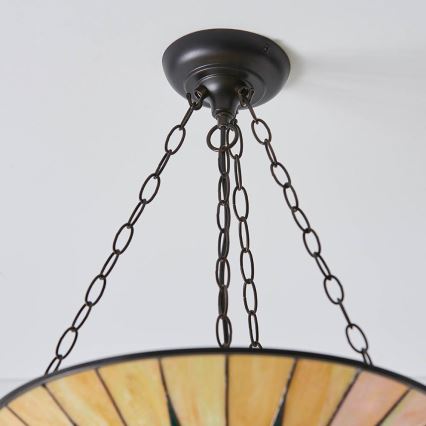 Endon 70754 - Hanglamp aan een ketting DARK STAR 3xE27/60W/230V diameter 49 cm