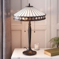 Endon 70935 - Tafellamp Tiffany FARGO 2xE27/60W/230V Ø 41,5 cm